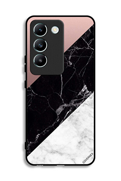 Covernex غطاء حماية لهاتف Vivo V30 Lite 4G بنمط مزيج من الرخام والبساطة