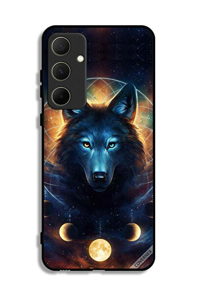 Covernex Samsung Galaxy A35 5G Protective Case Cover Wolf In Space