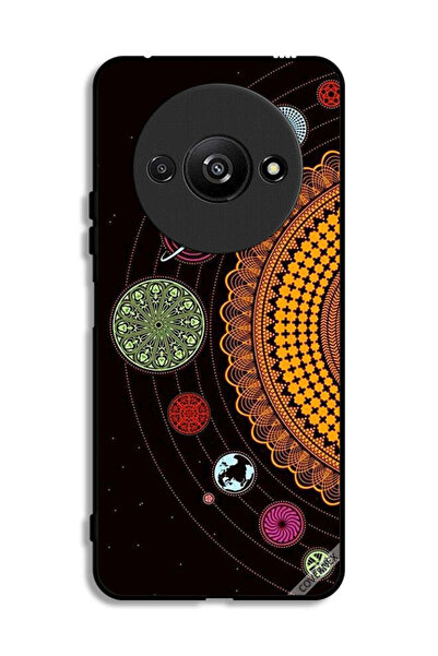 Covernex غطاء حماية Xiaomi Redmi A3 4G بتصميم ماندالا للنظام الشمسي