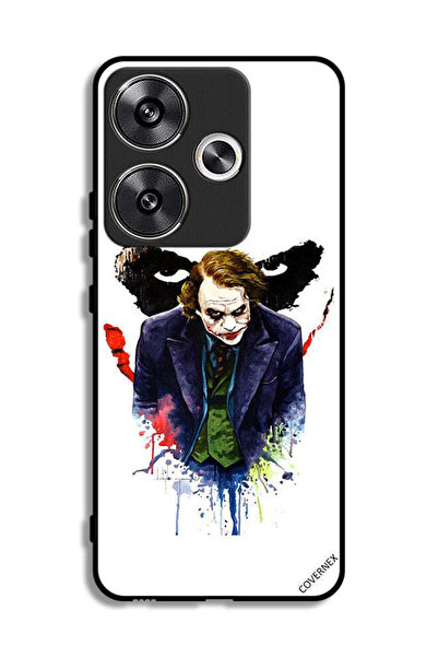 Covernex غطاء حماية لهاتف شاومي ريدمي توربو 3 5G بتصميم مشبك فني من الجوكر