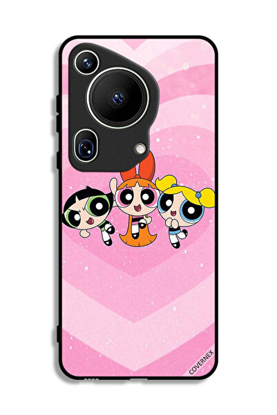 Covernex غطاء حماية فائق لهاتف هواوي بيورا 70 - رسوم متحركة للفتيات القويات