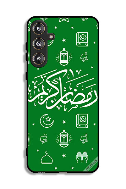 Covernex Samsung Galaxy F55 5G Protective Case Cover Ramadan Kareem Green