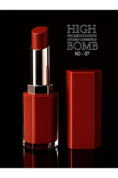 PRO 10 PRO ON أحمر شفاه هاي بومب ستيك ذو ملمس كريمي وصبغة عالية