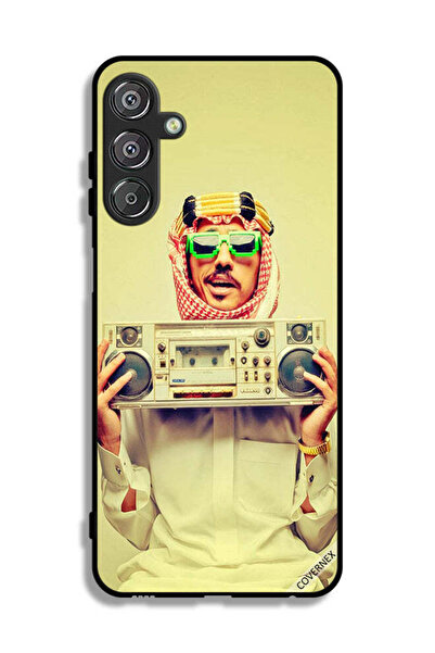 Covernex غطاء حماية لهاتف Samsung Galaxy M15 5G يحمل جهاز موسيقى عتيق