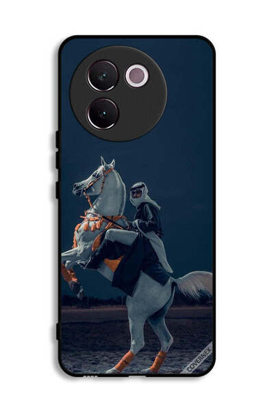 Covernex غطاء حماية لهاتف Vivo V30e 5G، شاب على حصان