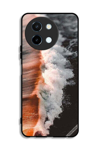 Covernex غطاء حماية لهاتف Vivo Y38 5G بتصميم موجة مياه البحر