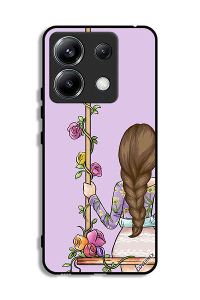 Covernex غطاء حماية لهاتف Xiaomi Poco X6 5G مع خلفية فتاة BFF