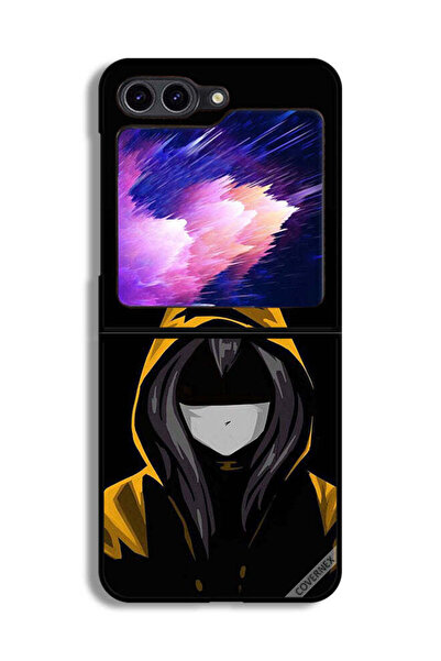 Covernex غطاء حماية لهاتف Samsung Galaxy Z Flip6 بتصميم ملكة فتاة فنية