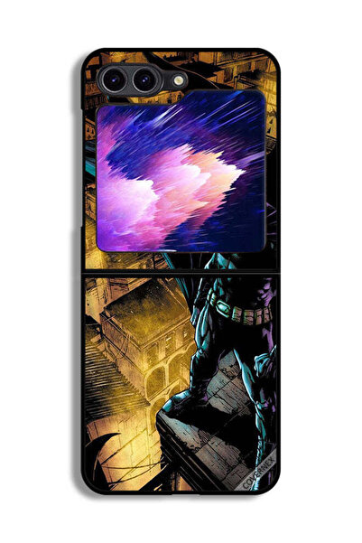 Covernex غطاء حماية لهاتف Samsung Galaxy Z Flip6 بتصميم باتمان في العمل