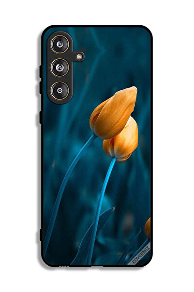 Covernex غطاء حماية لهاتف سامسونج جالاكسي F55 5G بنقشة زهرتين لطيفتين