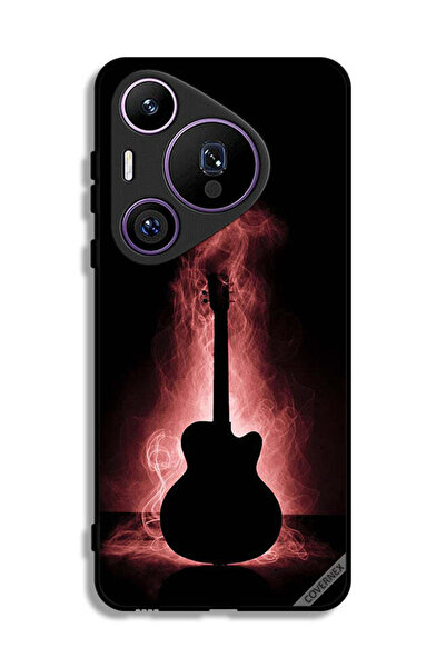 Covernex غطاء حماية لهاتف هواوي بيورا 70 برو بتصميم انعكاس الجيتار