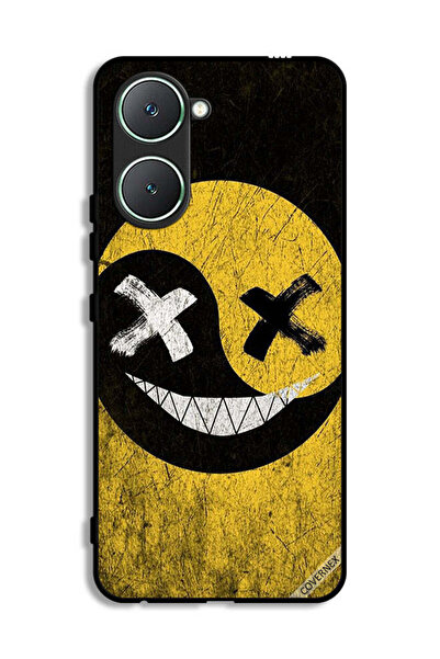 Covernex غطاء حماية لهاتف Vivo Y03 4G برسومات وجه مارشميلو