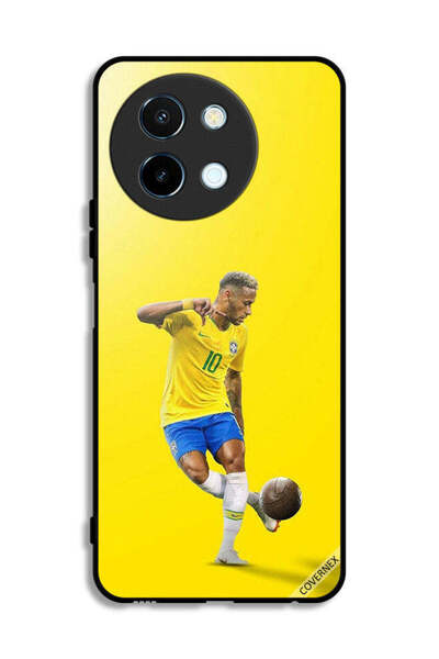 Covernex غطاء حماية لهاتف Vivo Y38 5G بتصميم نيمار مع كرة قدم