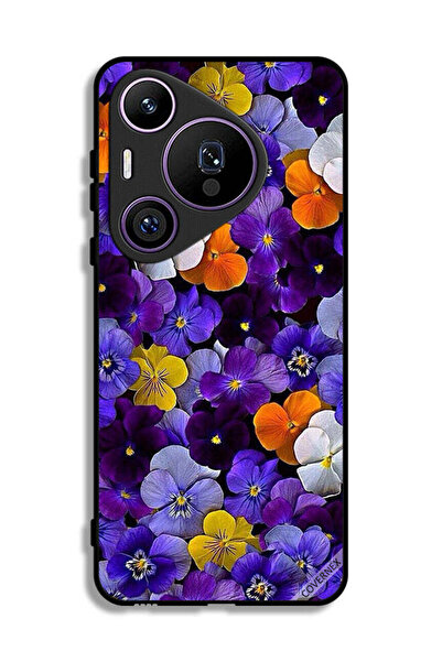 Covernex غطاء حماية لهاتف هواوي بيورا 70 برو - زهور صغيرة