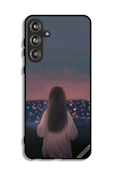 Covernex Samsung Galaxy M55 5G Protective Case Cover Standing Girl