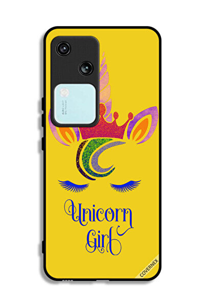 Covernex Vivo S18 5G Protective Case Cover Unicorn Girl Art