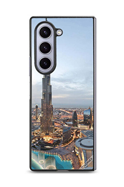 Covernex غطاء حماية لهاتف سامسونج جالكسي زد فولد 6 - منظر جميل لوسط مدينة دبي