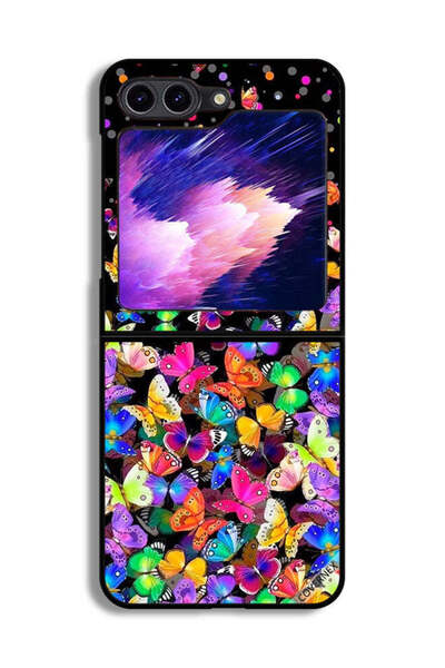 Covernex غطاء حماية لهاتف Samsung Galaxy Z Flip6 بنقشة فراشات صغيرة