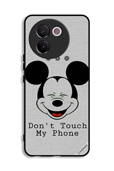 Covernex Vivo V30e 5G Protective Case Cover Don't Touch My Phone Mickey