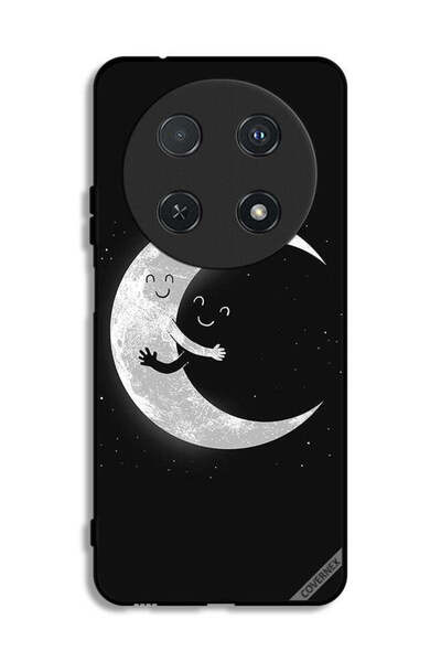 Covernex غطاء حماية لهاتف هواوي نوفا 12i بتصميم عناق القمر والسماء المظلمة