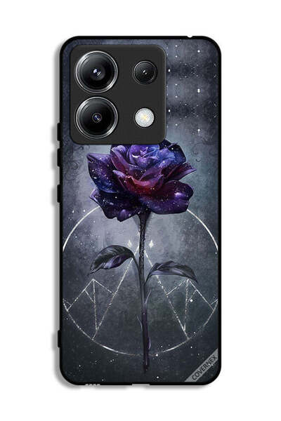 Covernex غطاء حماية لهاتف شاومي ريدمي نوت 13 برو 5G بخلفية زهور داكنة
