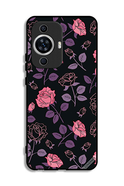 Covernex غطاء حماية لهاتف هواوي نوفا 11 بنقشة زهور الباستيل القوطية