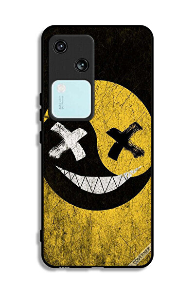 Covernex غطاء حماية Vivo S18 5G برسومات وجه مارشميلو