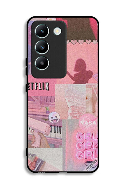 Covernex Vivo V30 Lite 4G Protective Case Cover Girls Art Clip