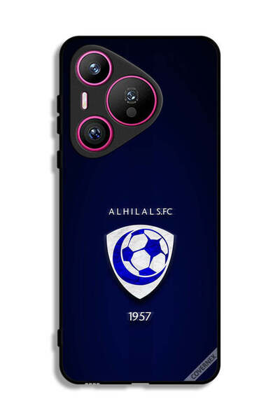 Covernex غطاء حماية لهاتف هواوي بيورا 70 - نادي الهلال السعودي لكرة القدم