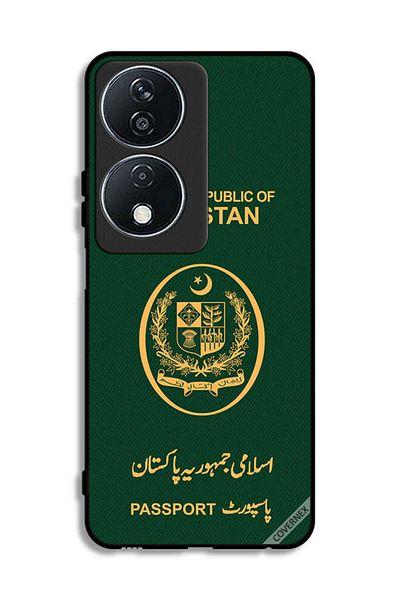 Covernex Honor X7b 5G Protective Case Cover Pakistan Passport Pattern