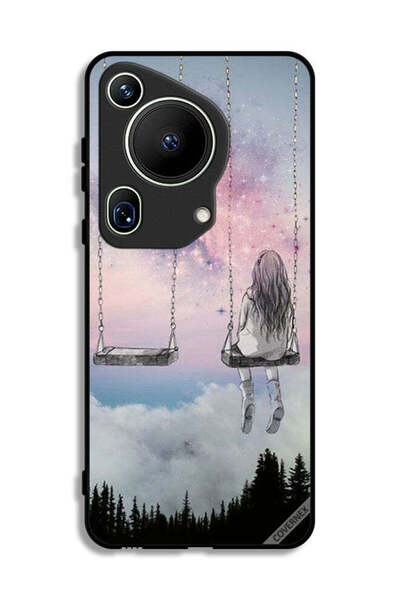 Covernex غطاء حماية فائق من هواوي بيورا 70 بتصميم فتاة وحيدة