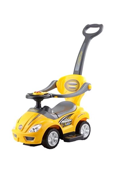 rexa سيارة دفع ميجا ديلوكس 3 في 1 مزودة بمقبض - للركوب، وعربة أطفال، ومشاية (...