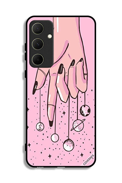 Covernex غطاء حماية لهاتف سامسونج جالاكسي A35 5G مزين برسومات كواكب معلقة على...