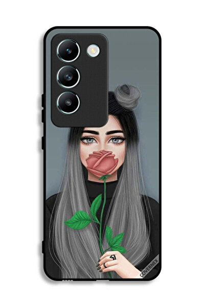 Covernex غطاء حماية لهاتف Vivo V30 Lite 4G برسومات فتاة لطيفة