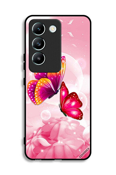 Covernex غطاء حماية لهاتف Vivo V30 Lite 4G بنقشة فراشات لطيفة