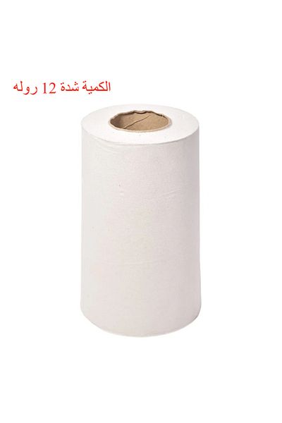 napco Super Absorbent White Kitchen Towel Roll 74m x 12 Rolls