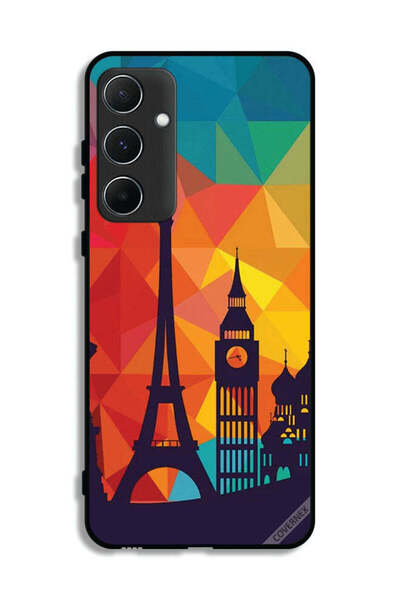 Covernex غطاء حماية لهاتف سامسونج جالاكسي A55 5G بنمط باريس الملون