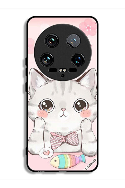 Covernex غطاء حماية فائق لهاتف شاومي 14 بتصميم سمكة القط