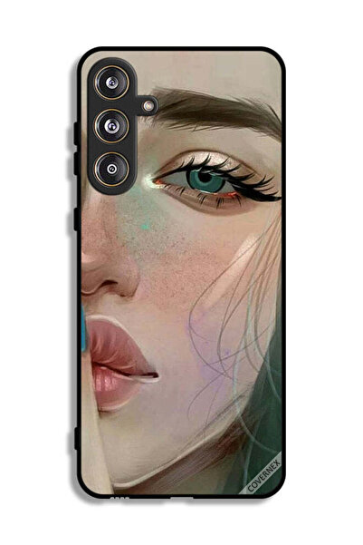Covernex غطاء حماية لهاتف سامسونج جالاكسي M55 5G، ششش، إنها حزينة