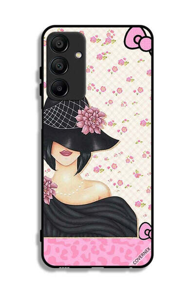 Covernex غطاء حماية لهاتف سامسونج جالاكسي A15 4G بتصميم قبعة فتاة