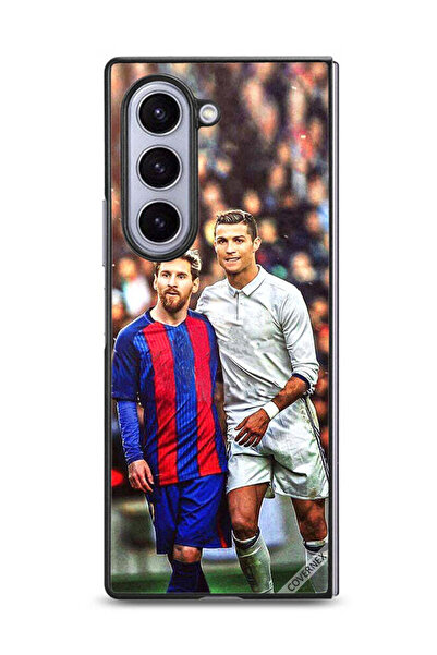 Covernex غطاء حماية لهاتف سامسونج جالاكسي زد فولد 6 ميسي ورونالدو