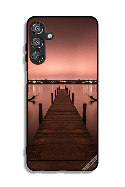 Covernex غطاء حماية لهاتف سامسونج جالاكسي F15 5G بتصميم مسار البحر المسائي