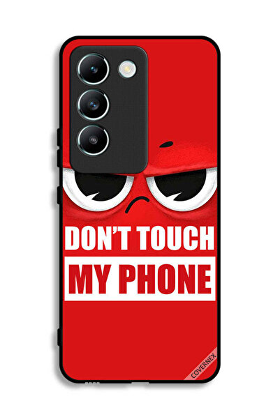 Covernex غطاء حماية لهاتف Vivo V30 Lite 4G بعبارة "لا تلمس هاتفي"