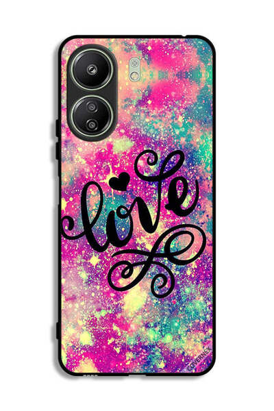 Covernex Xiaomi Redmi 13C Protective Case Cover Love Sparks Background