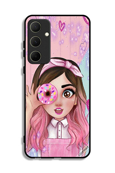 Covernex Samsung Galaxy A35 5G Protective Case Cover Donut Lover Girl Art