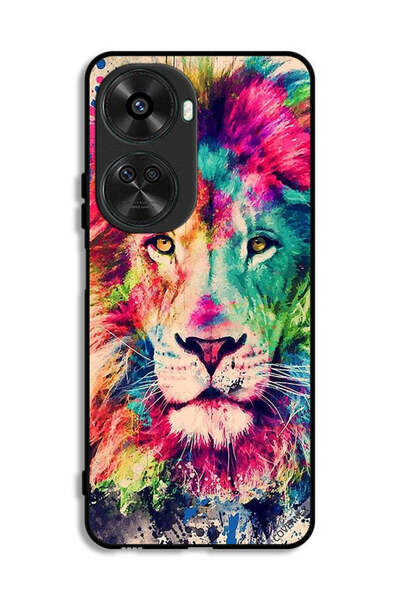 Covernex غطاء حماية لهاتف هواوي نوفا 11 SE بتصميم رسمة الأسد