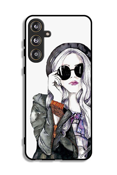 Covernex Samsung Galaxy F55 5G Protective Case Cover Stylish Cute Girl