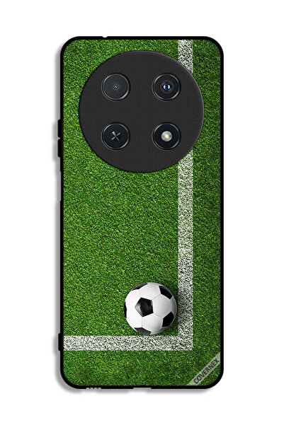 Covernex غطاء حماية لهاتف هواوي نوفا 12i بتصميم كرة قدم في الزاوية