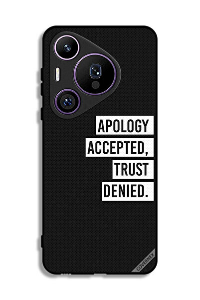 Covernex غطاء حماية لهاتف هواوي بيورا 70 برو - اعتذار مقبول - ثقة مرفوضة