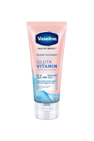 Vaseline Healthy Bright Hijab Radiant Gluta Vitamin Cooling Serum 180 ml